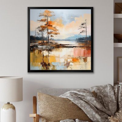 «Lake Summer Charm» sur toile
