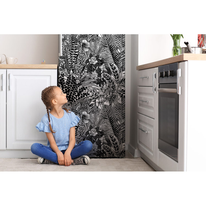Plants & Flowers Door Decal