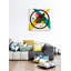«Circles In A Circle» par Wassily Kandinsky, art mural sur toile-279996407