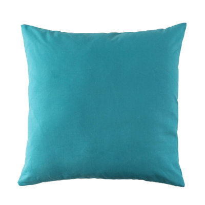 Teal Outdoor Square Toss Cushion