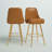Pavlik Upholstered Counter Stool with Metal Frame-1952532862