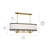 8 - Light Dimmable Linear Chandelier-70048071