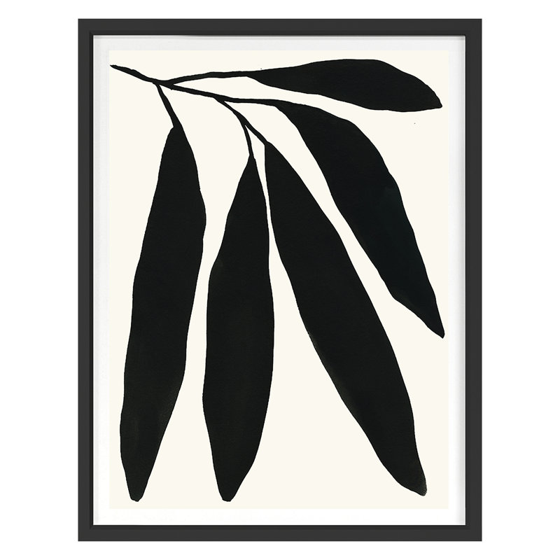 «Branch 2», impression encadrée sur papier par Kate Roebuck