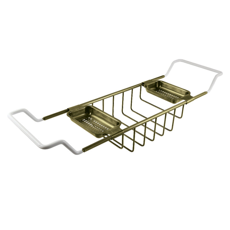 Plateau de rangement pour baignoire Kingston Kingston, Laiton antique