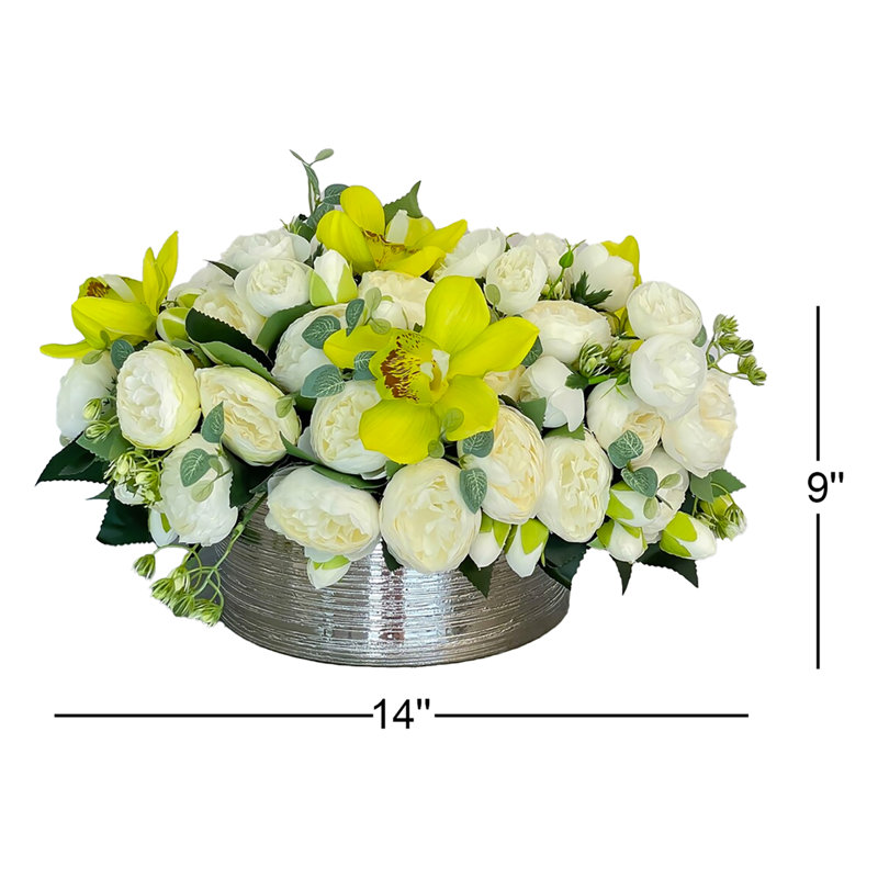 Orchids Arrangement in Vase