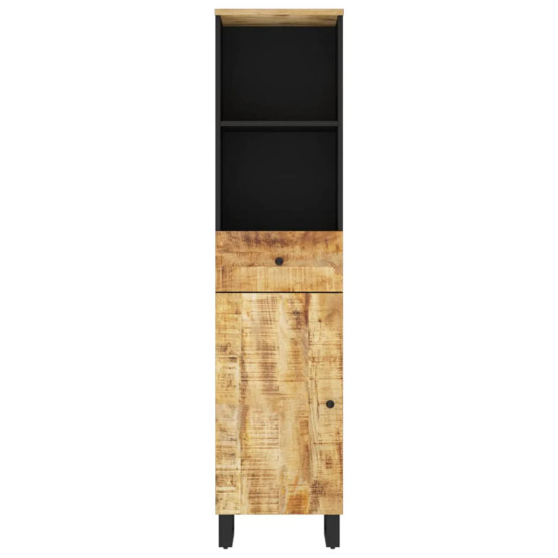 Leyhill Linen Cabinet, Light Mango Brown