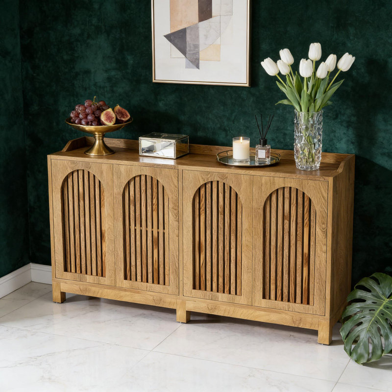 Sleek Sideboard Buffet,Storage Cabinet
