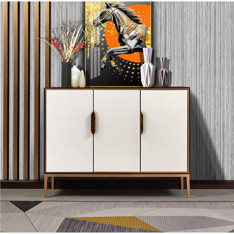 Armoire d'appoint moderne et simple à grande capacité