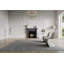 Flourish Floral Area Rug in Gray/Neutral-45410510