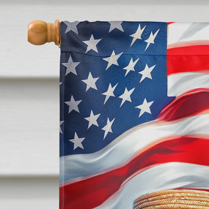 Drapeau «All American House», Terrier Dandie Dinmont