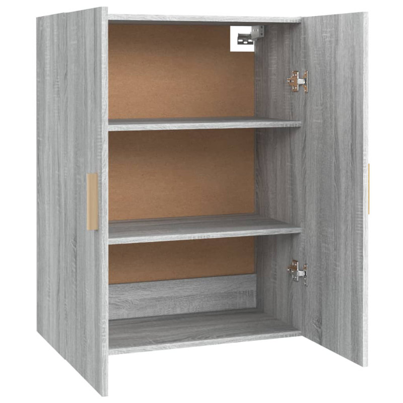 Kajon Wall Bathroom Cabinet, Light Grey