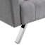 Canapé-lit pliant gris pour un appartement convertible élégant et pratique-247698021