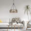 Lustre tambour 5 lumières