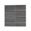 Dark Grey Basalt 6"X5/8" Strip Mosaic