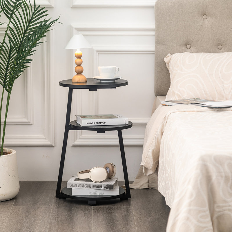 Xylus End Table, Black
