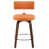 Orange Seat/ Brown Frame