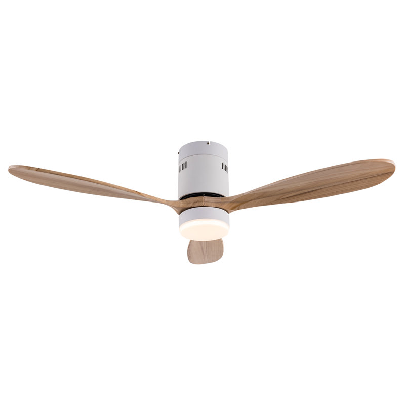 Jameison 52 Inch Modern Ceiling Fan with Dimmable Light 6-speed Adjustable Noiseless