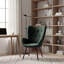 Garmon Velvet Armchair-561228586