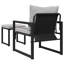 72.5cm Wide Straight Patio Sofa with Cushions