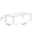 Black Walnut Rectangular Coffee Table-104028689