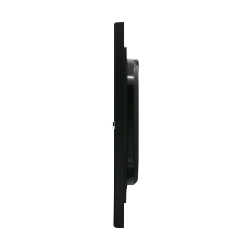 QXA821KRH Wall Clock, Black, Black