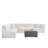 Raybourne Velvet Sectional Reversible