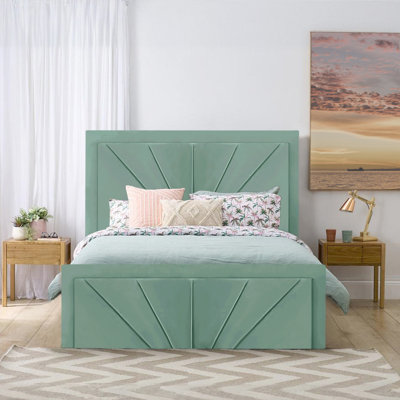 Upholstered Ottoman Storage Bed
