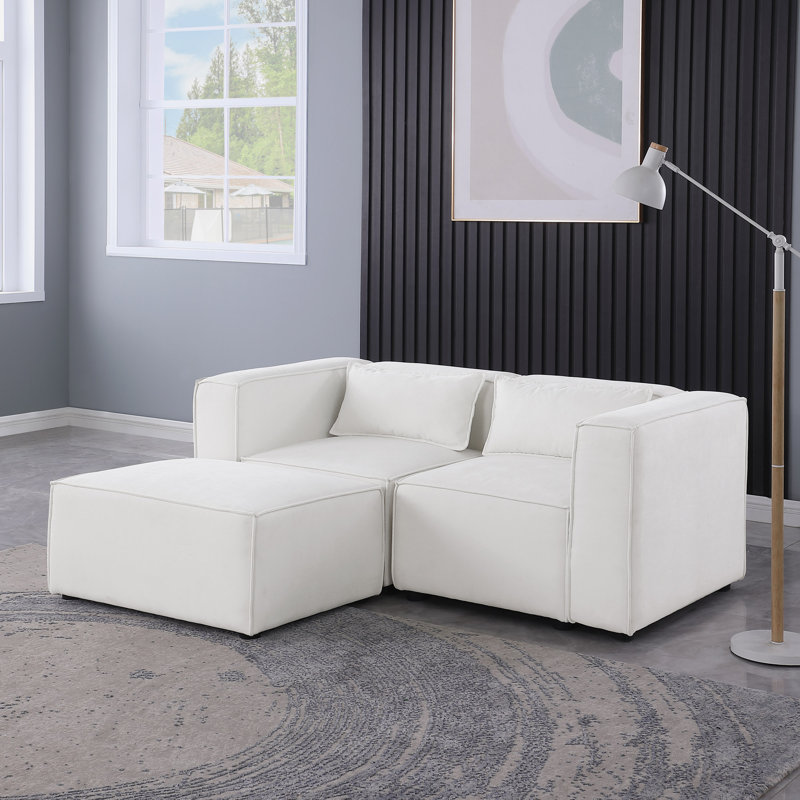 Modular Sofa  Chenille Fabric,  Simple And Grand, The Seat And Back Is Very Soft. This Is Also A KNOCK DOWN Sofa