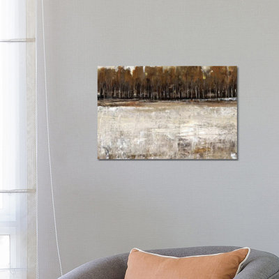 Neutral Reflection I by Tim OToole - Wrapped Canvas Painting