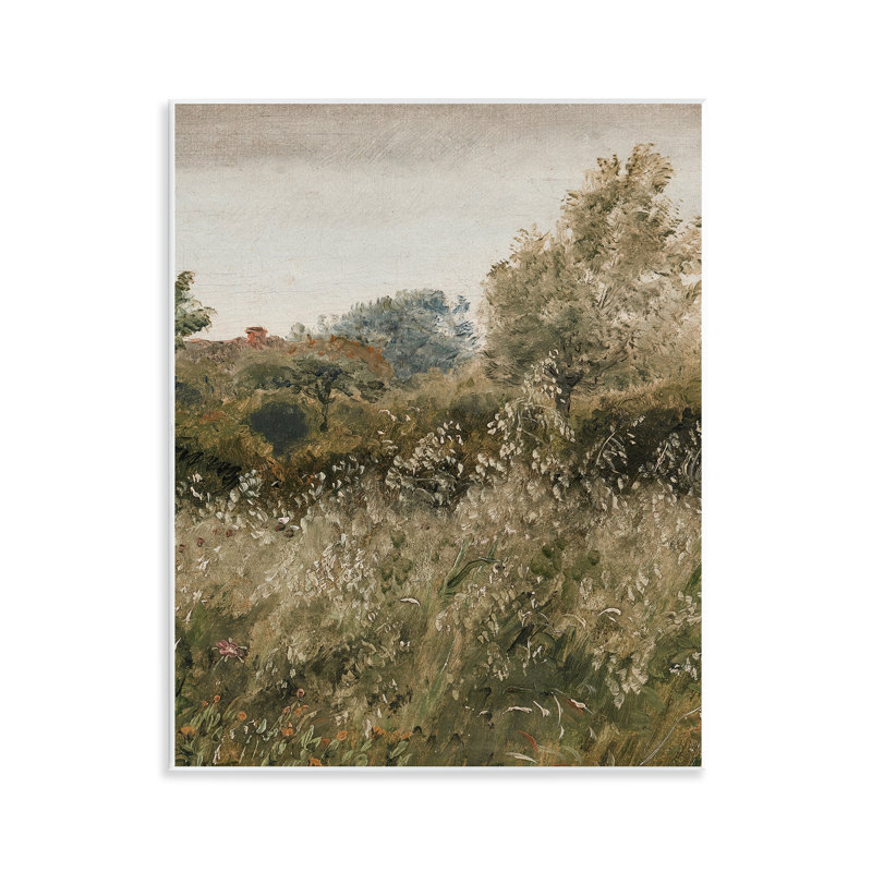 Plaque murale «Thicket in Countryside» par Lettred and Lined