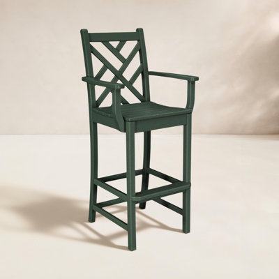 POLYWOOD® Chippendale Patio Bar Stool