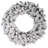 Artificial Flocked Snow Ridge Wreath-1484120785