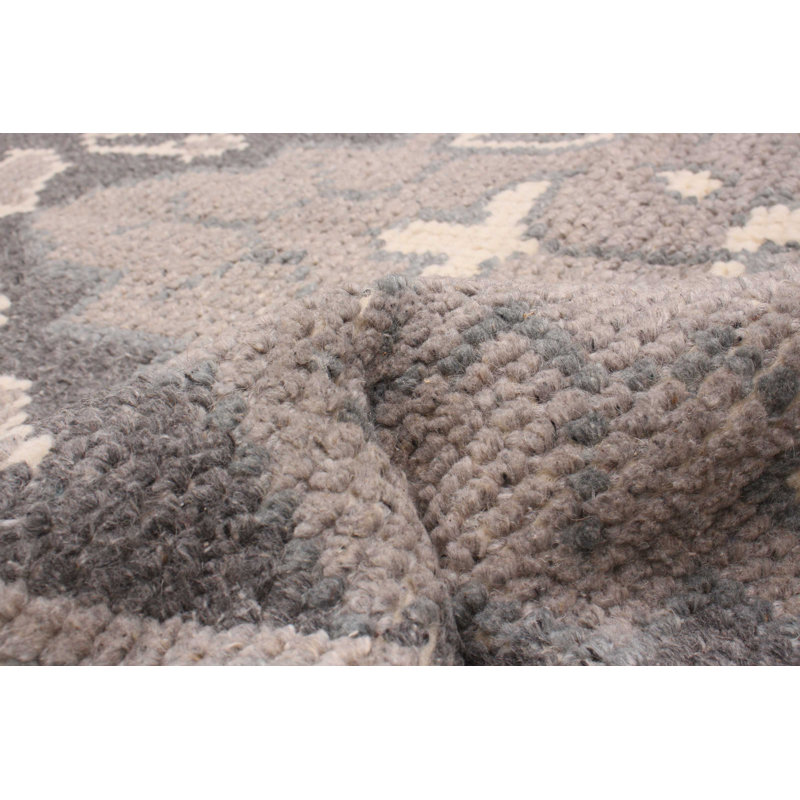 Tapis unique gris 5 pi 0 po x 8 pi Tangier Tangier