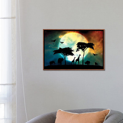 «Midnight Safari» par Adrian Baldovino - impression d'art graphique