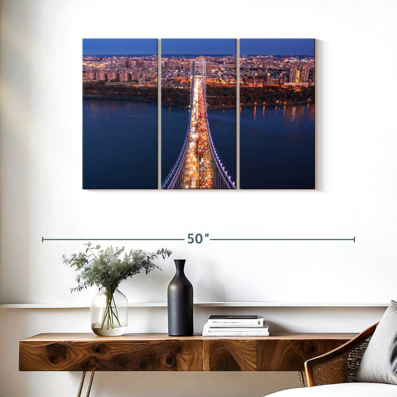 Nicci Mackinac Bridge Bustle, H 24 po x l 38 po