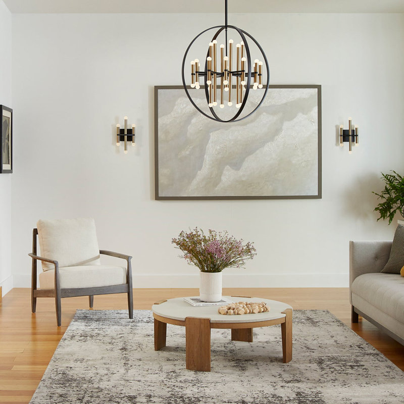 Harmonica Ceramic / Porcelain Table Vase, 11.5" H x 6.75" W x 6.75" D 