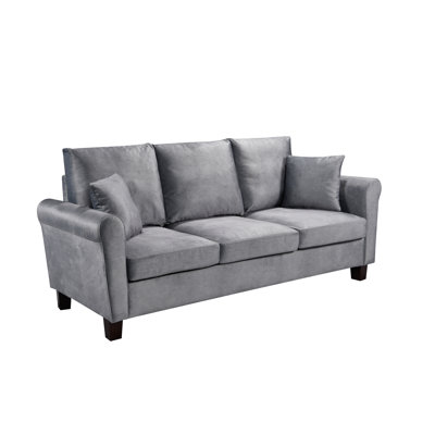 Materan 3 Seater Velvet Sofa