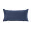 Fauteuil d'appoint en velours côtelé bleu pour espace de vie principal, siège réversible, profondeur d'assise, fabrication en contreplaqué, coussin de 22 po x 11 po-87975542