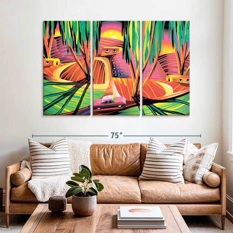 Van Gogh Congo, 42" H x 65" W