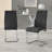 Lazarus Faux Leather Chrome Dining Chairs (Set of 2)-775261944