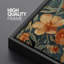 «Abstract Botanical Floral Elegance», reproduction d'art rétro encadrée sur toile-111568204-98041997