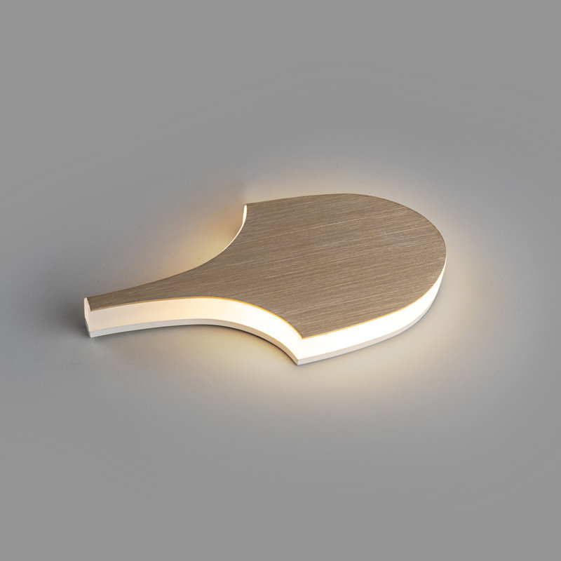 Davidas Aluminium LED Armed Sconce, 24cm H x 12cm W x 3cm D