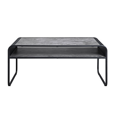 Table basse avec tablette