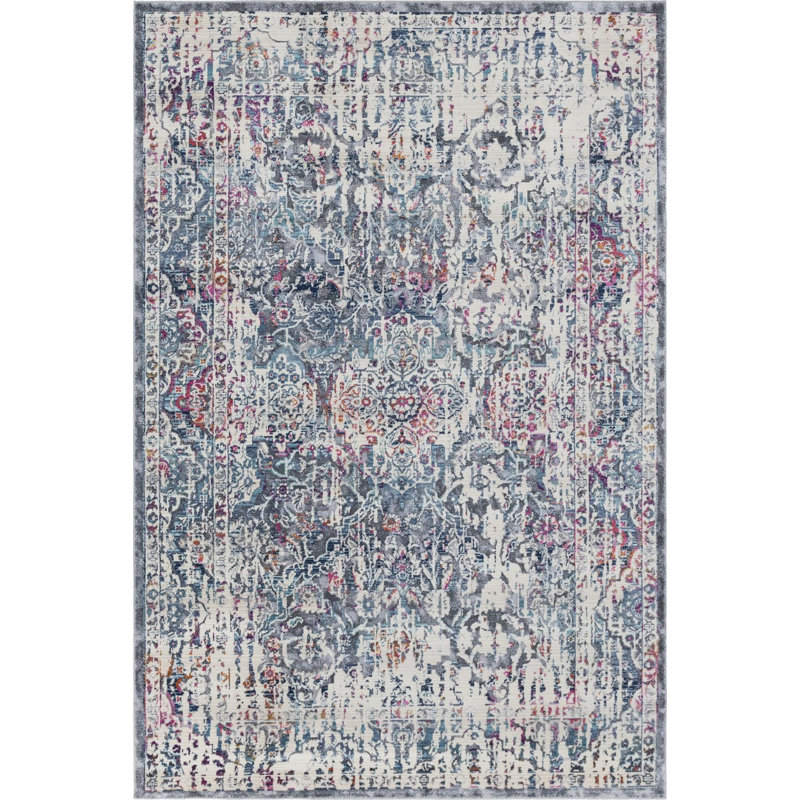 Oriental Indoor Rug, Rectangle 5'1" x 7'10"