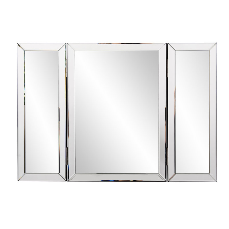 Miroir de coiffeuse à trois volets Piscitelli
