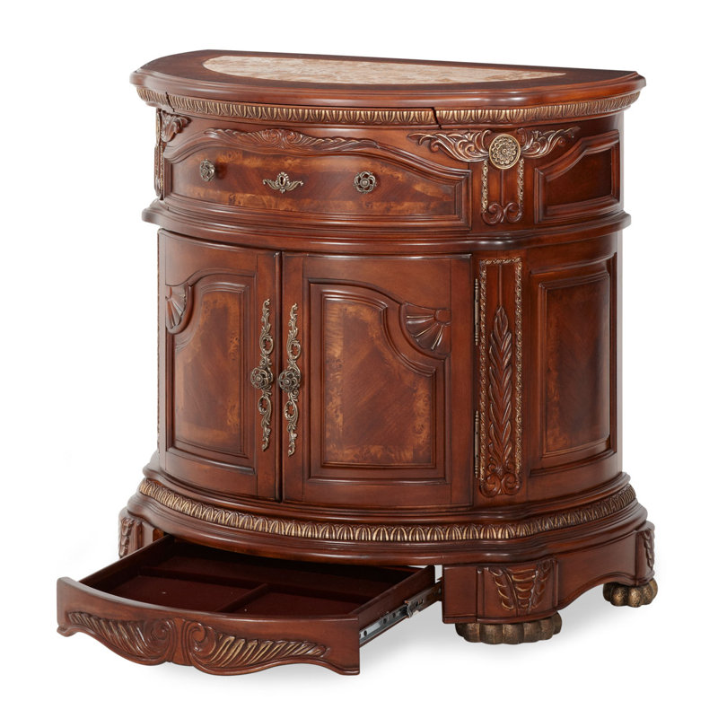 Cortina Honey Walnut 2 - Drawer Nightstand