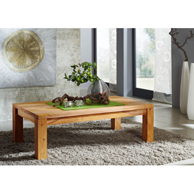 Solid Wood Four Leg Coffee Table