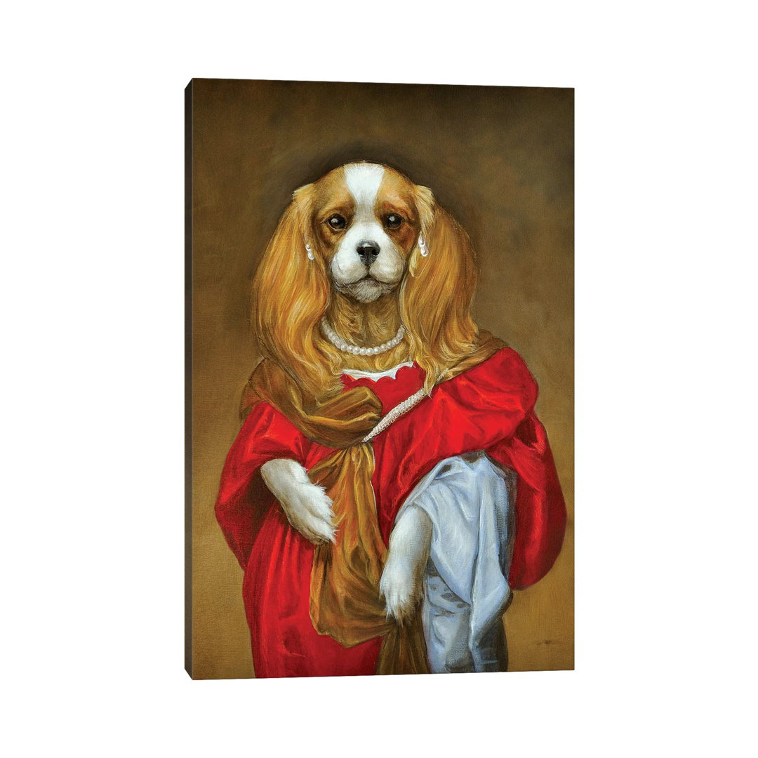 Feather by Melinda Copper - Wrapped Canvas Painting