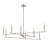 Kalyonka 8 - Light Steel Dimmable Modern Linear Chandelier-1537715828