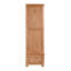Comfrey 2 Door Solid + Manufactured Wood Wardrobe-119790387